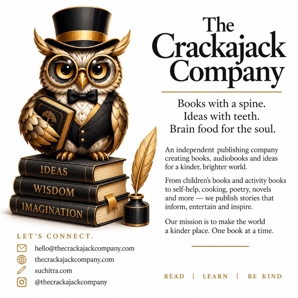 The Crackajack Company - Books with a spine, Ideas with teeth